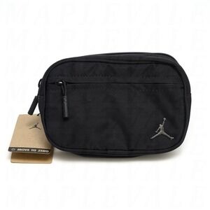 Nike Jordan Alpha Camera Bag Small Crossbody Jumpman Black Purse WA0870-023 NEW